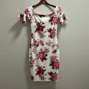 Floral dress size 8